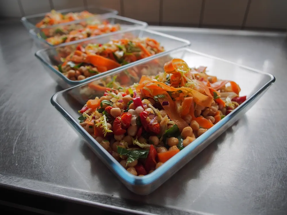 Salada de grĂŁo-de-bico